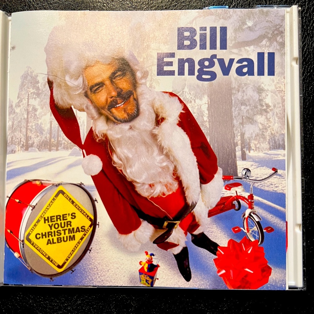 Bill Engvall “Here’s Your Christmas Album” holiday comedy CD, 2005.